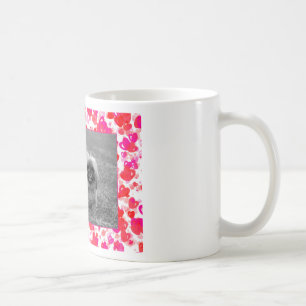 Pekingese Puppies wishing Happy Valentine's Day Coffee Mug