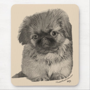 Pekingese Puppy Mouse Pad