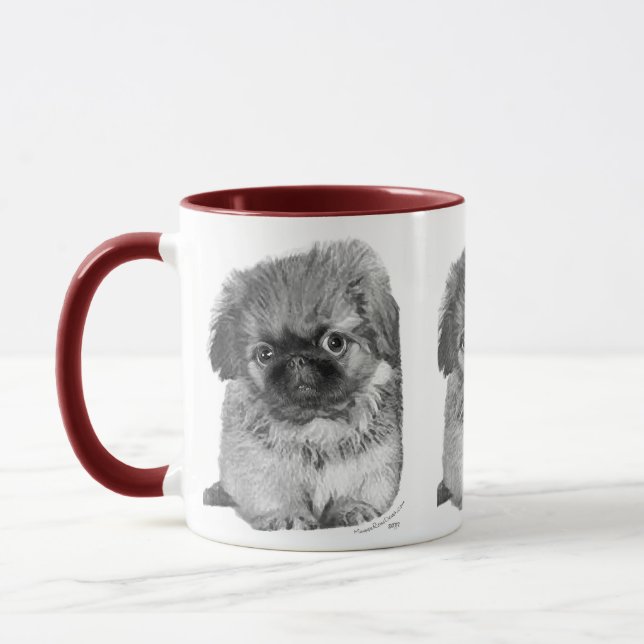 Pekingese Puppy Mug (Left)