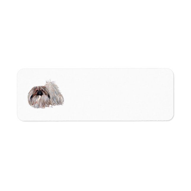 Pekingese Return Address Labels (Front)
