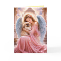Pekingese Sympathy Card