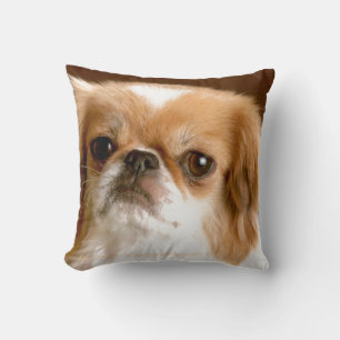 "Pekingese" Throw Pillow