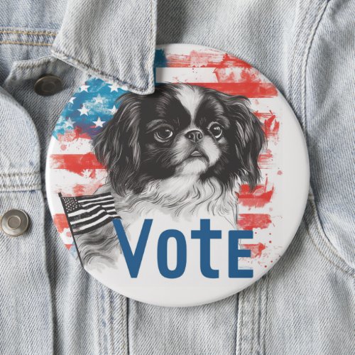 Pekingese US Elections Vote for Paws_itive Change Button