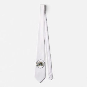Pekingese Wisdom - Dog Tired? Neck Tie