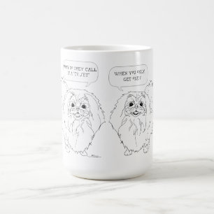 Pekingese Wit and Wisdom Coffee Mug