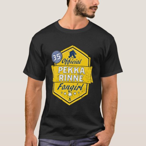 Pekka Rinne Official Fangirl Apparel T_Shirt