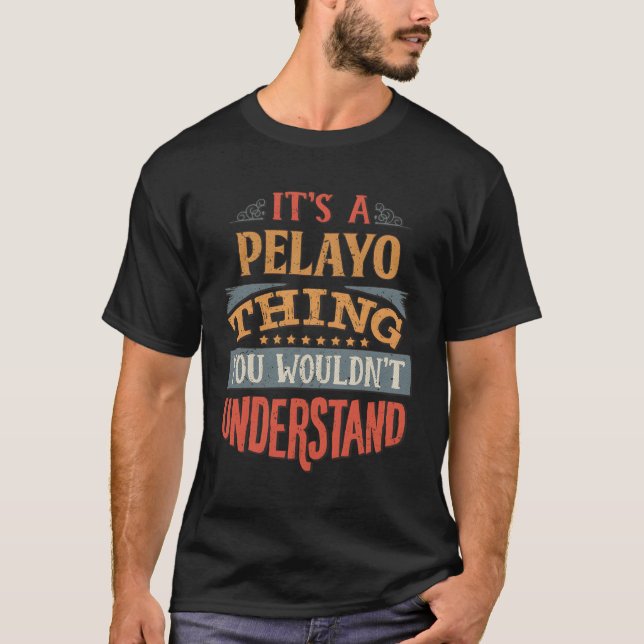 Pelayo Name T-Shirt (Front)