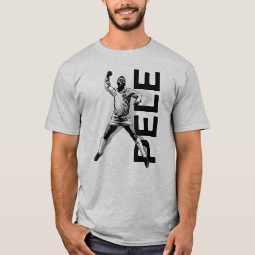 Pele Brazilian Footballer Tribute T_Shirt