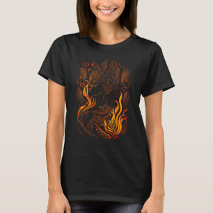 Pele Polynesian Mythology Goddess of Volcanoes Haw T-Shirt