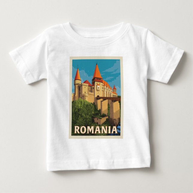 Peles Castle Romania Baby T-Shirt (Front)