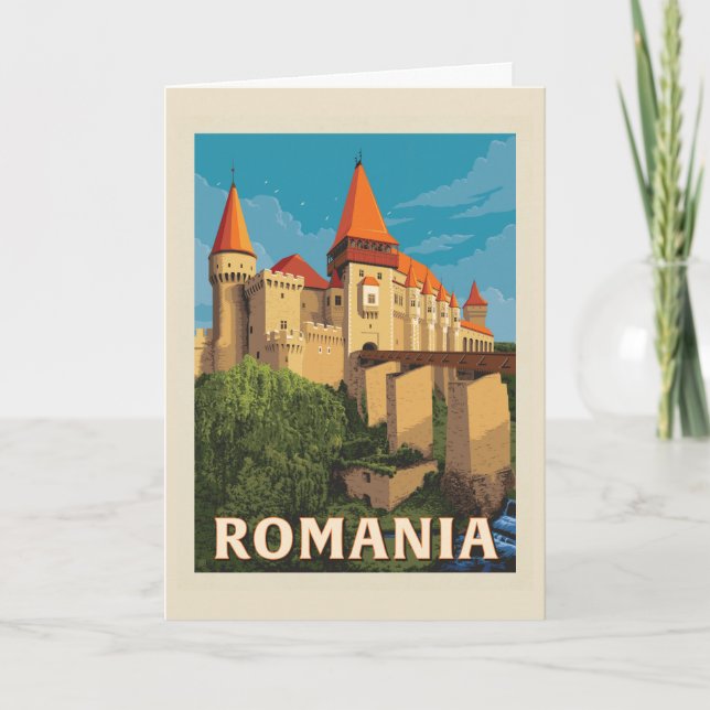 Peles Castle Romania Card (Front)
