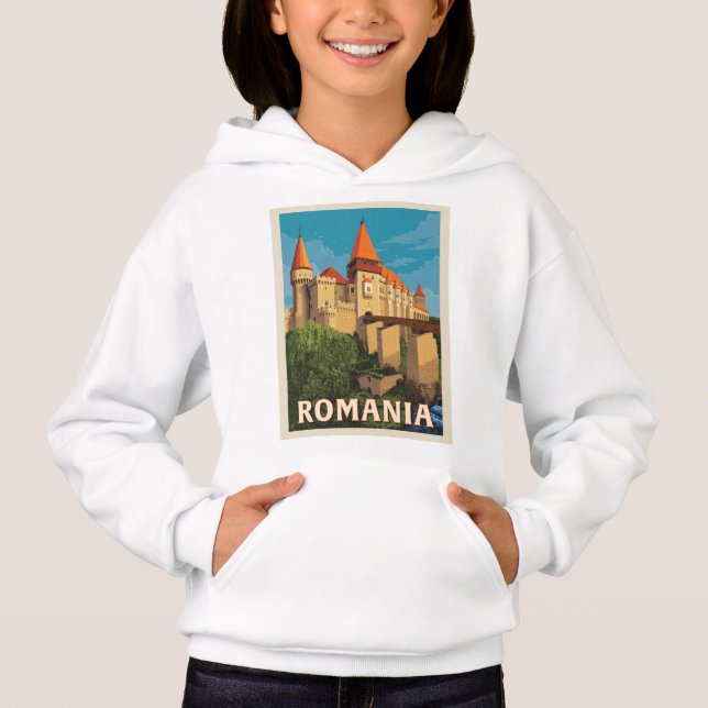 Peles Castle Romania Hoodie (Front)