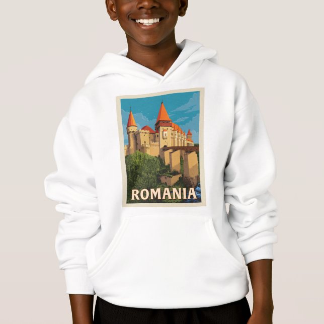 Peles Castle Romania Hoodie (Front)