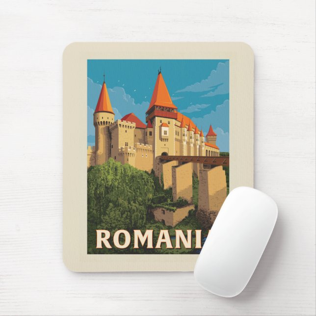 Peles Castle Romania Mouse Pad (With Mouse)