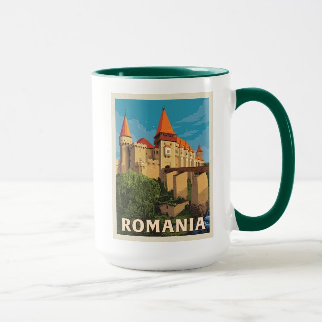 Peles Castle Romania Mug (Right)