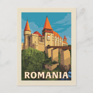 Peles Castle Romania Postcard