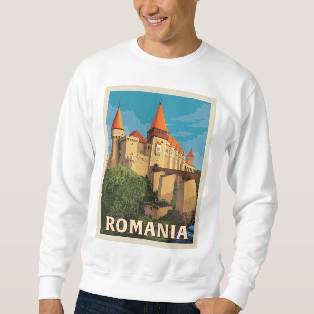 Peles Castle Romania Sweatshirt (Front)