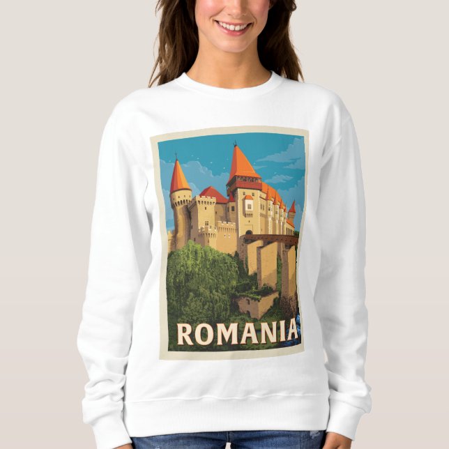 Peles Castle Romania Sweatshirt (Front)