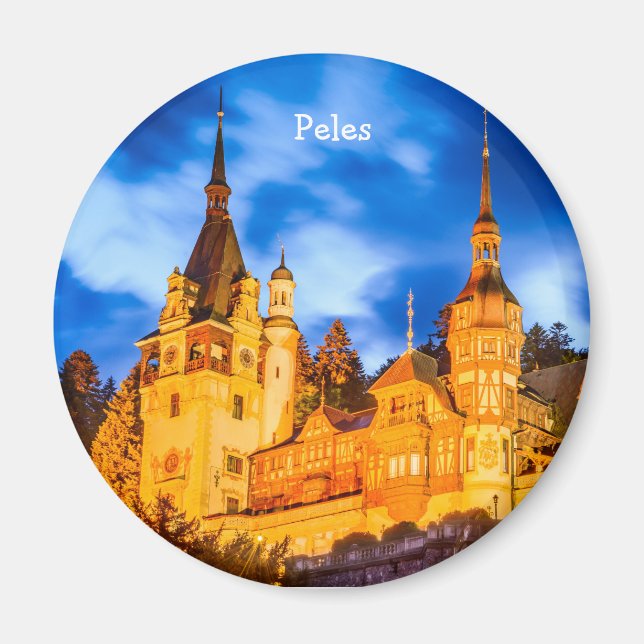 Peles castle Sinaia Magnet (Front)