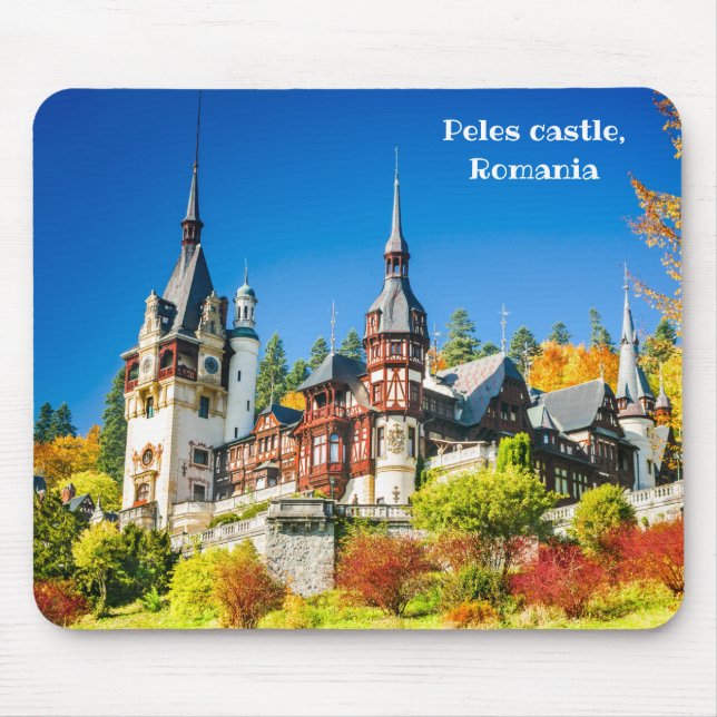 Peles Castle Sinaia Mouse Pad (Front)