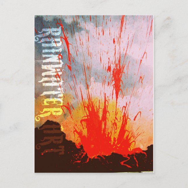 Pele's Fire Postcard (Front)