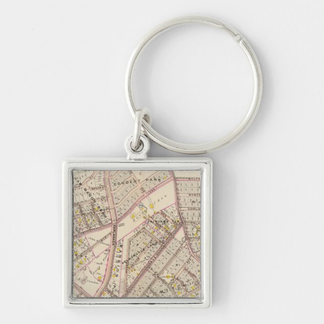 Pelham town, New York Keychain (Front)
