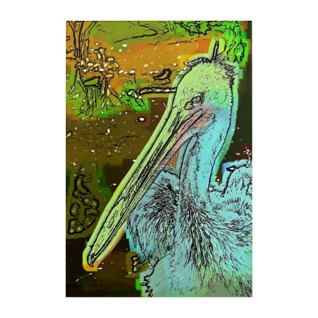 PELICAN ACRYLIC PRINT (Front)