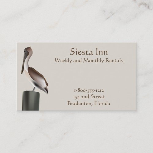 Pelican and Seagull Business Card