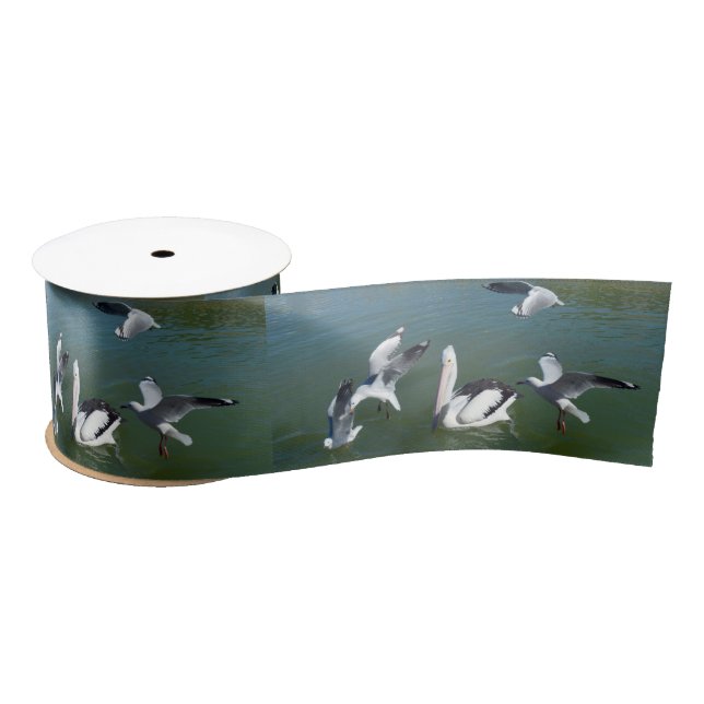 Pelican And The  Gate Crashers,  Satin Ribbon (Spool)