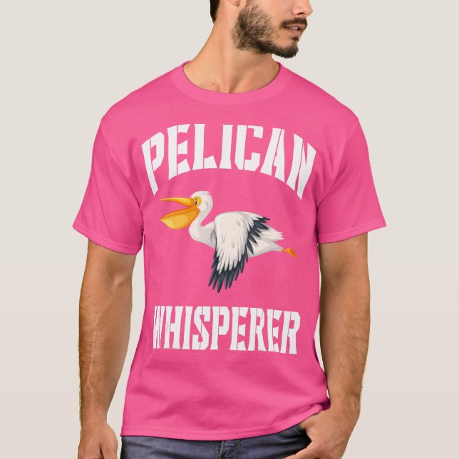 Pelican Apparel  Cute Pelicans Design T-Shirt (Front)
