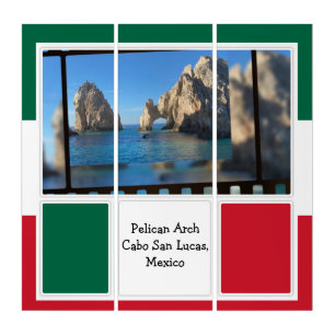 Pelican Arch, Cabo San Lucas Triptych