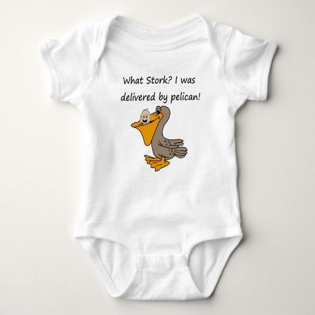 Pelican Baby Bodysuit (Front)