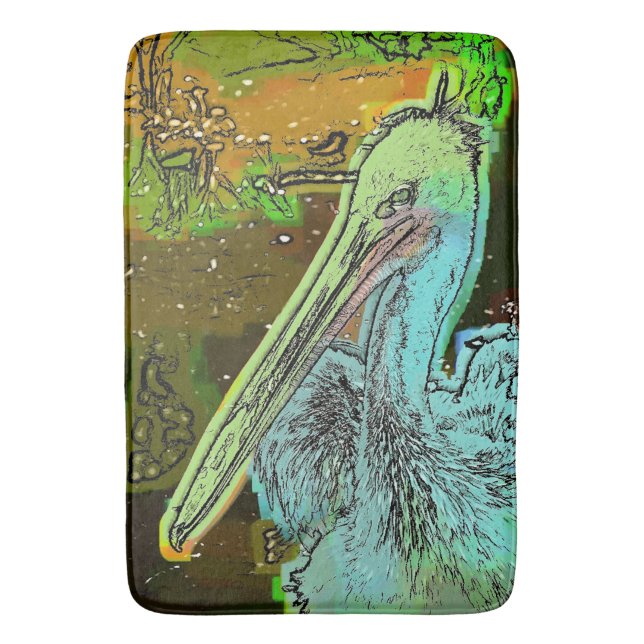 PELICAN BATH MAT (Front Vertical)