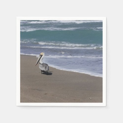 Pelican Beach Friends Paper Napkins