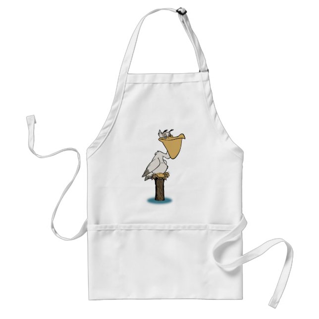 Pelican - Bird Rescue Adult Apron (Front)