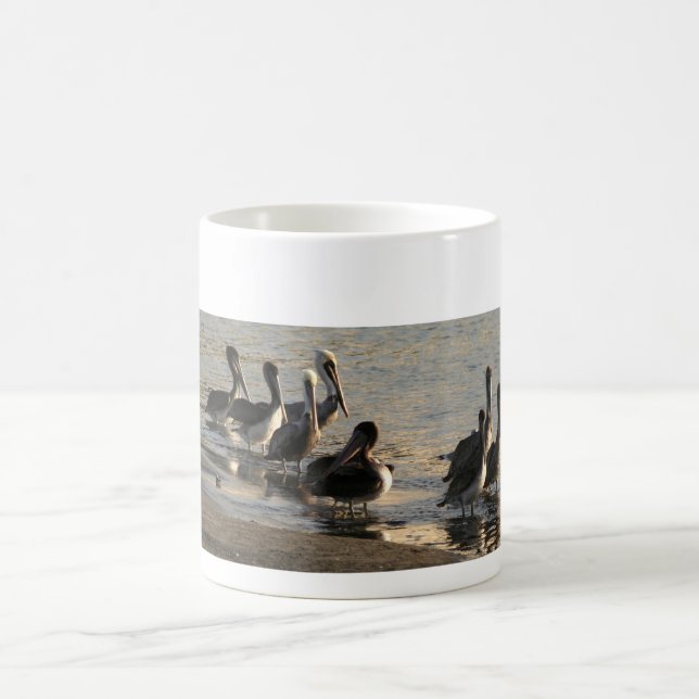 Pelican Birds Wildlife Animals Coffee Mug (Center)