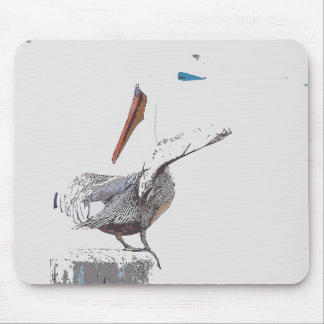 Pelican Birds Wildlife Animals Mouse Pad