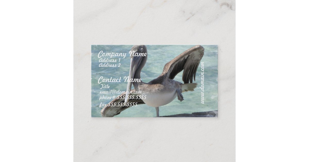 Pelican Business Cards Zazzle