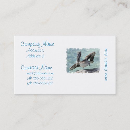 Pelican Business Cards