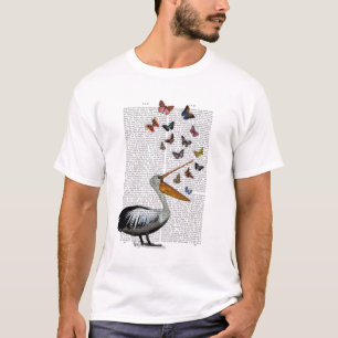 Pelican & Butterflies T-Shirt