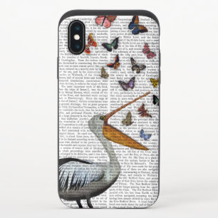 Pelican & Butterflies iPhone X Slider Case