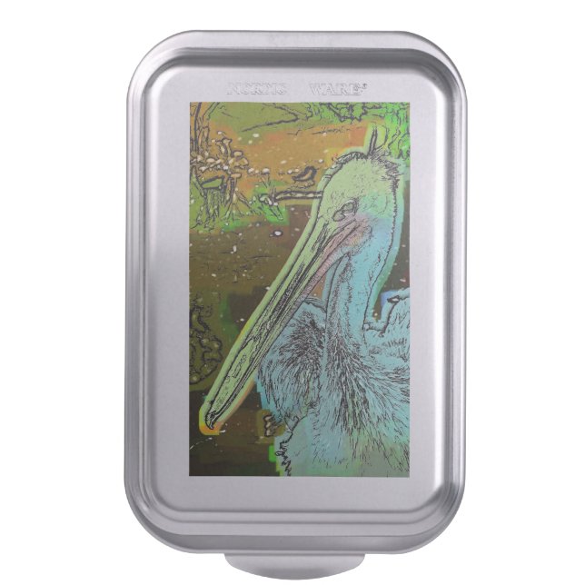 PELICAN CAKE PAN (Front Vertical)
