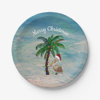 Pelican Christmas party Holiday party supplies Paper Plates
