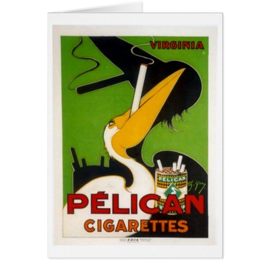 Pelican Cigarettes Cards (Front)