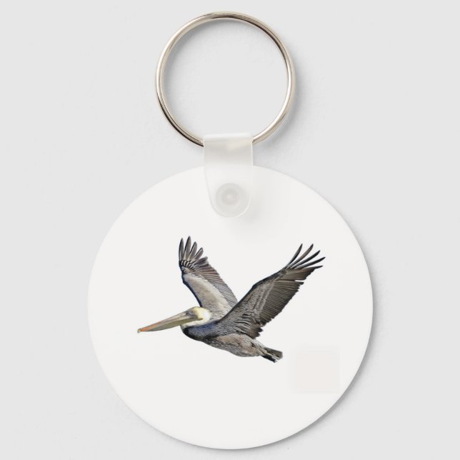 Pelican Clear Keychain (Front)