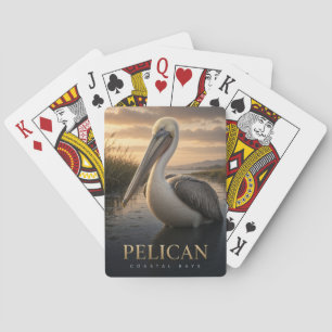 Pelican Coastal Bays Wildlife ANIMAL Poker Cards