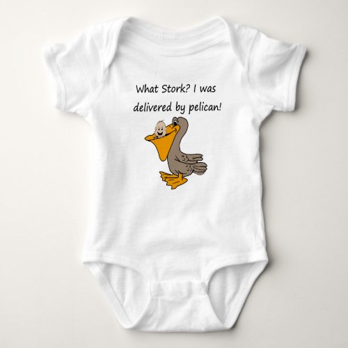 Pelican Delivery Baby Bodysuit