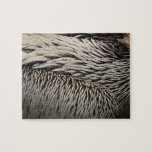Pelican Feathers Nature Photography Jigsaw Puzzle