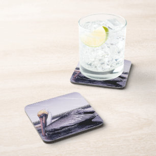 Pelican Gliding Beverage Coaster