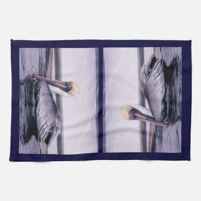 Pelican Gliding Towel (Horizontal)
